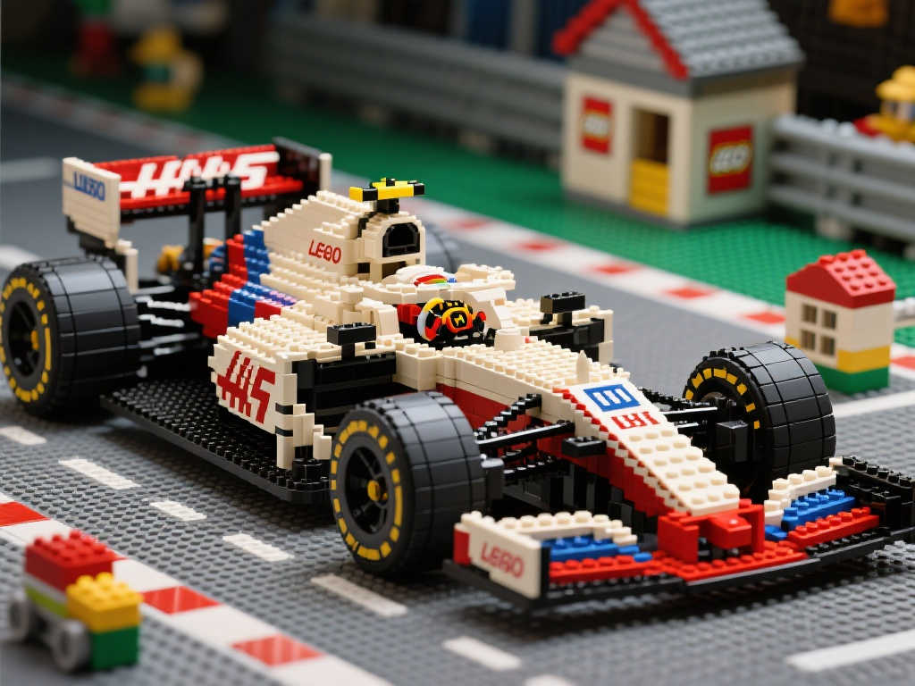 乐高1：1 F1模型惊艳亮相，乐扣拉塞尔试驾笑不停🤣