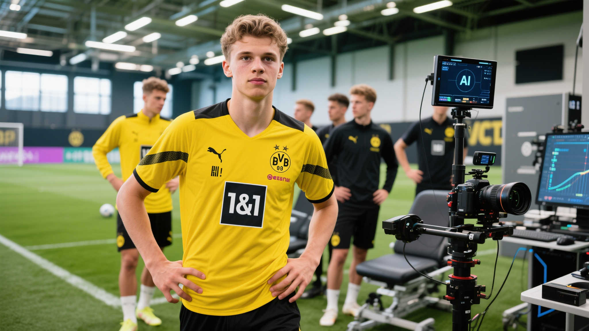 当时年仅19岁的中场天才弗洛里安·维尔茨是此次交流